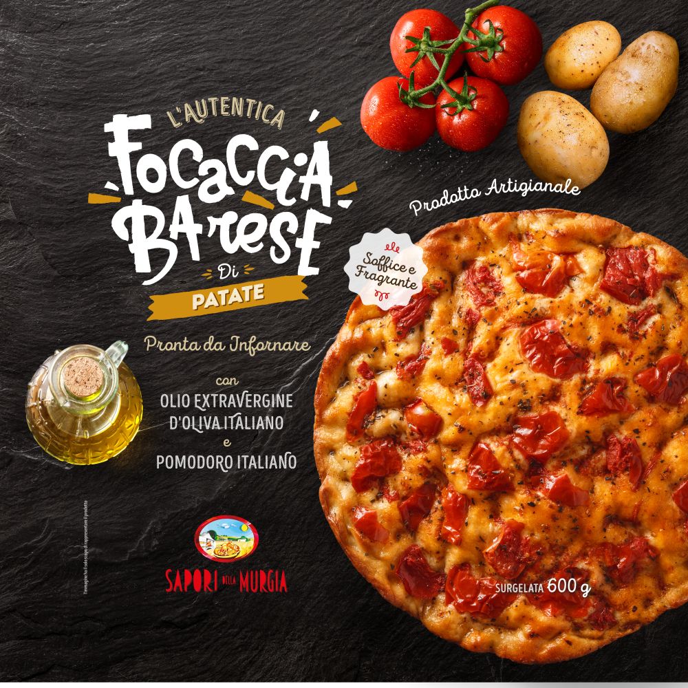 FOCACCIA DI PATATE GR 600
